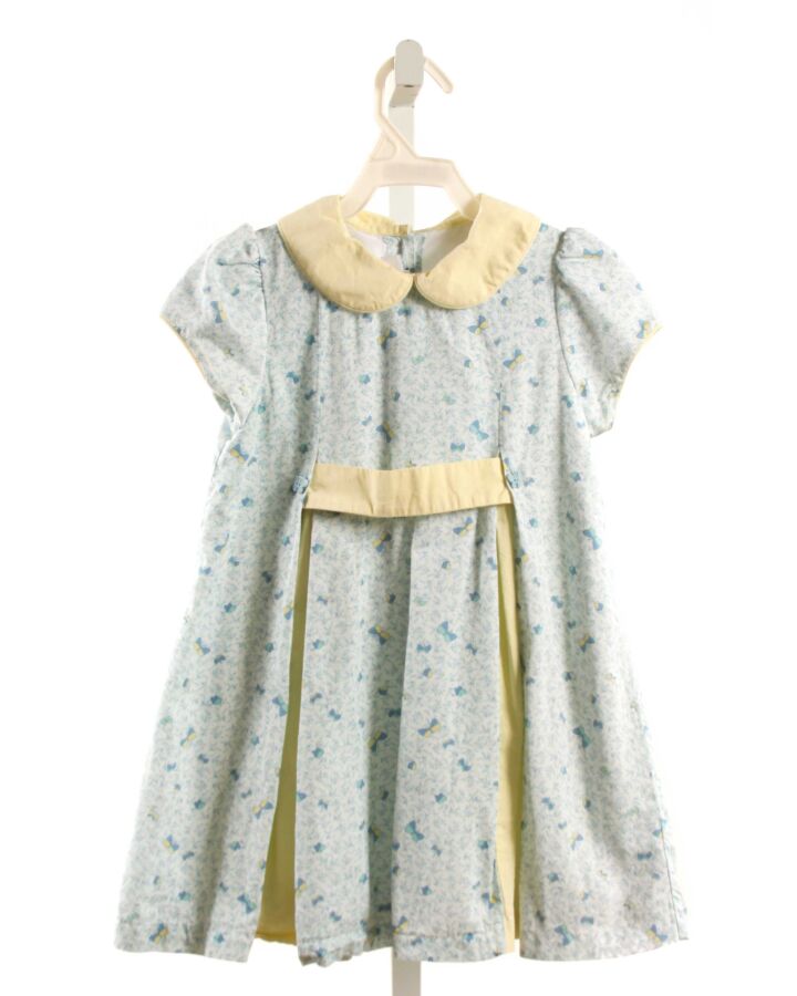 DONDOLO  BLUE  FLORAL  DRESS