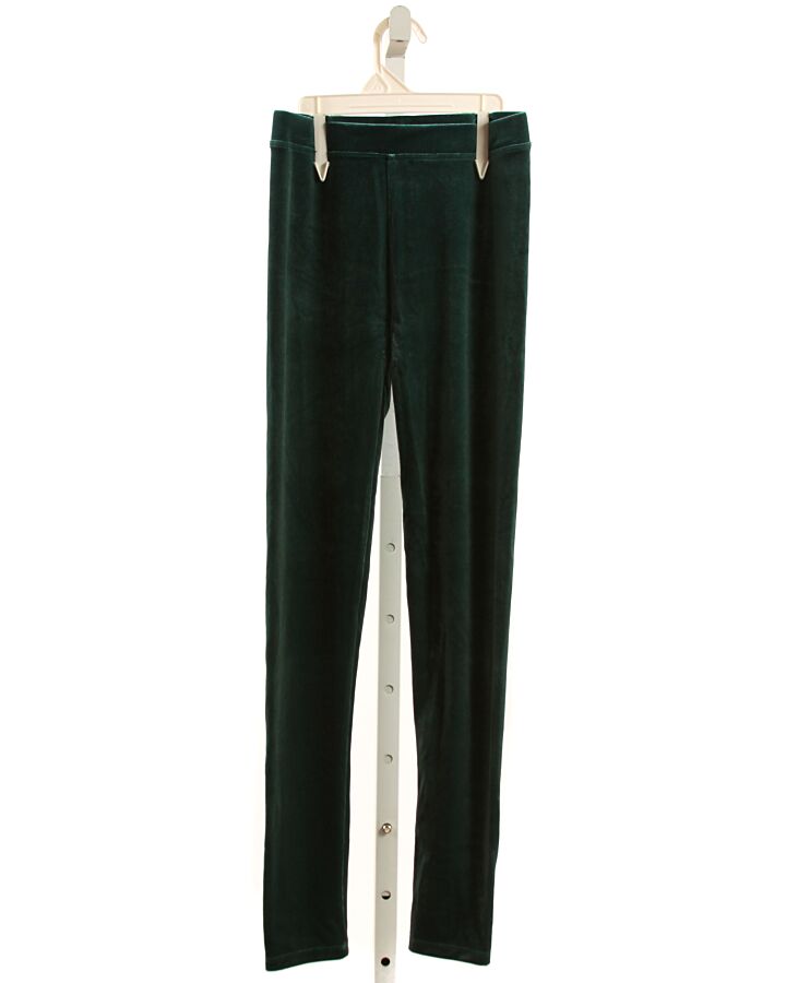 CREWCUTS  GREEN VELOUR   PANTS