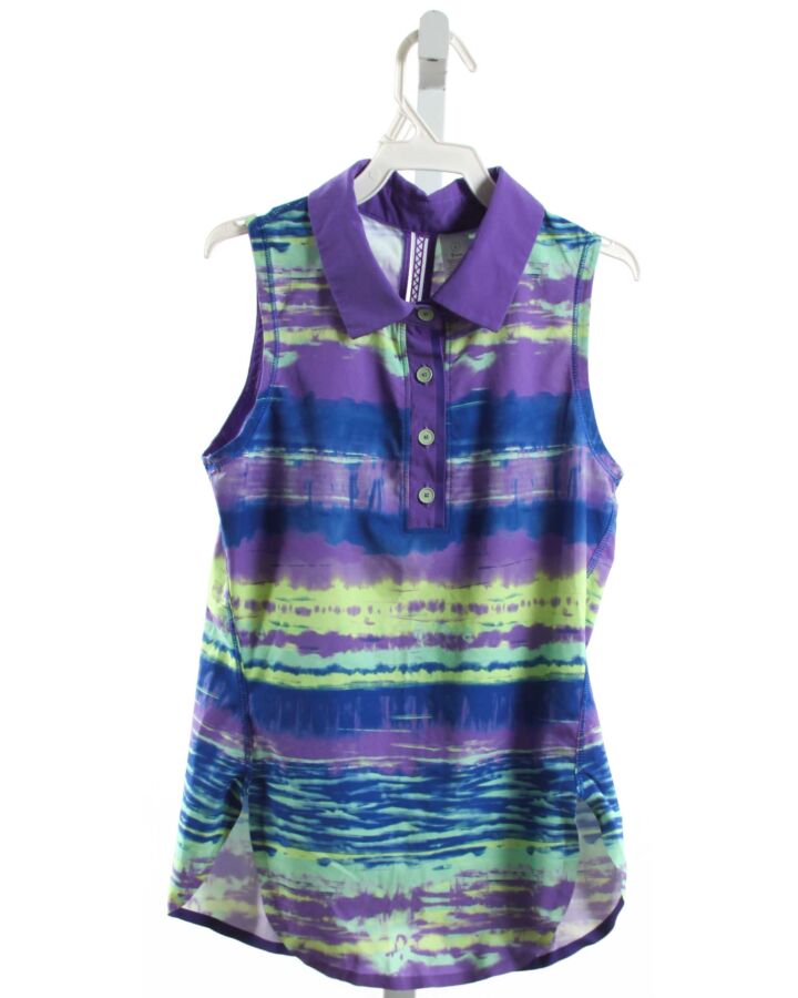 IVIVVA  PURPLE    SLEEVELESS SHIRT