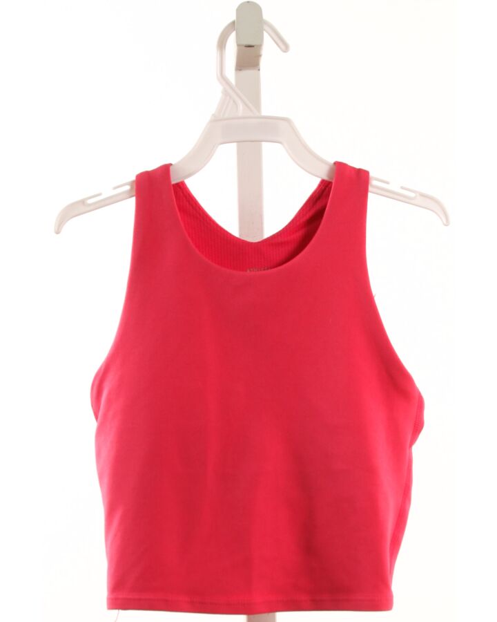 ATHLETA GIRL  HOT PINK    KNIT TANK