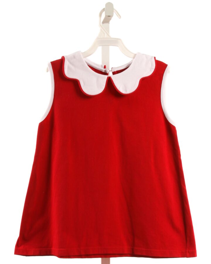 SET BY LULLABY SET  RED    SLEEVELESS SHIRT