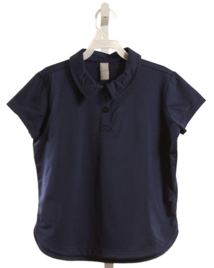 ATHLETA GIRL  BLUE    KNIT SS SHIRT