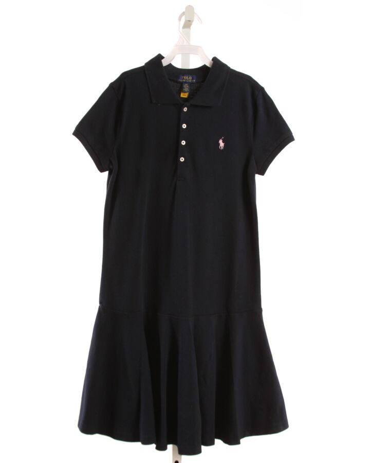 POLO BY RALPH LAUREN  BLUE    KNIT DRESS