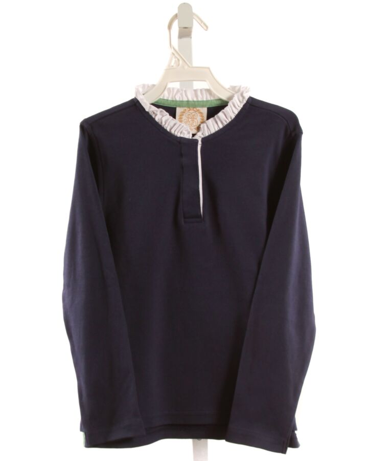 THE BEAUFORT BONNET COMPANY  BLUE    KNIT LS SHIRT