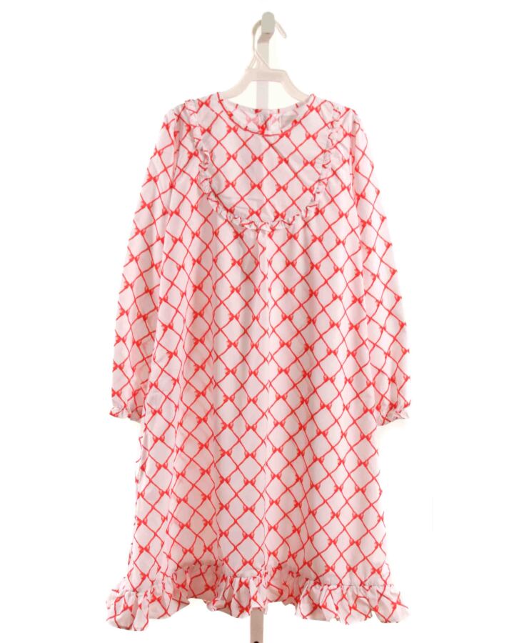 CECIL & LOU  RED   PRINTED DESIGN LOUNGEWEAR