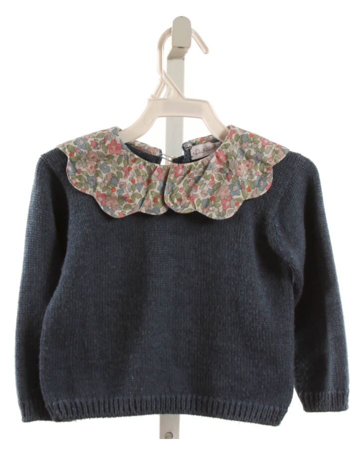 PUKATUKA  NAVY WOOL   SWEATER