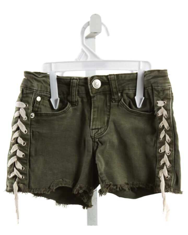 HUDSON  FOREST GREEN DENIM   SHORTS