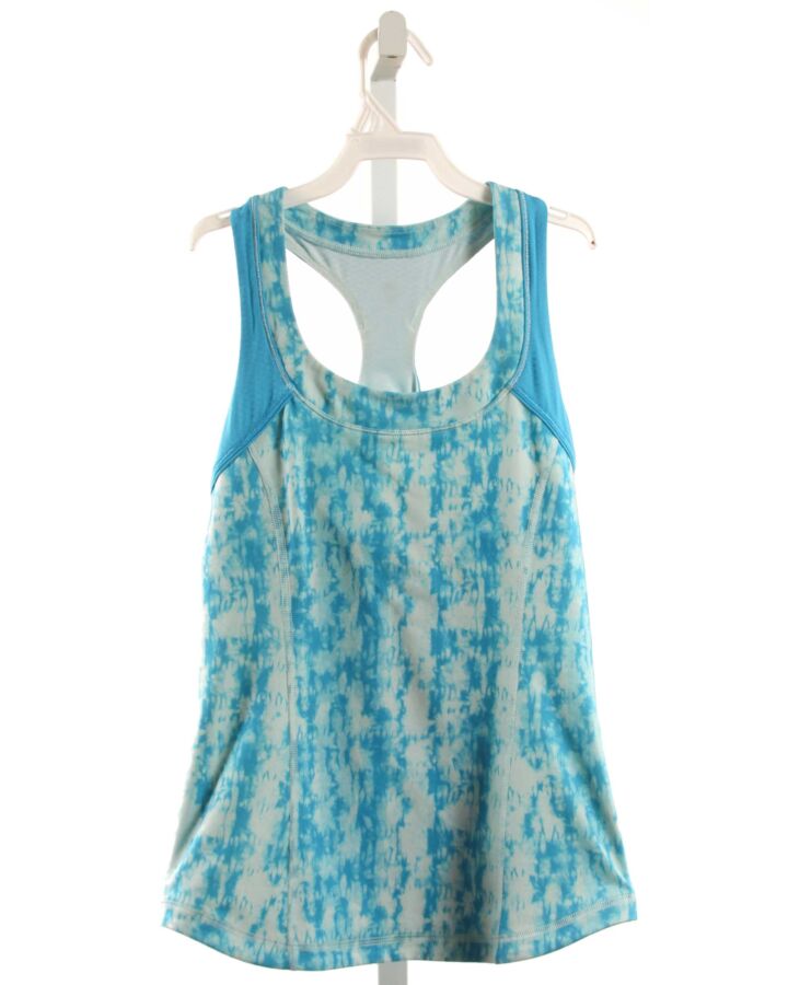IVIVVA  BLUE   PRINTED DESIGN SLEEVELESS SHIRT
