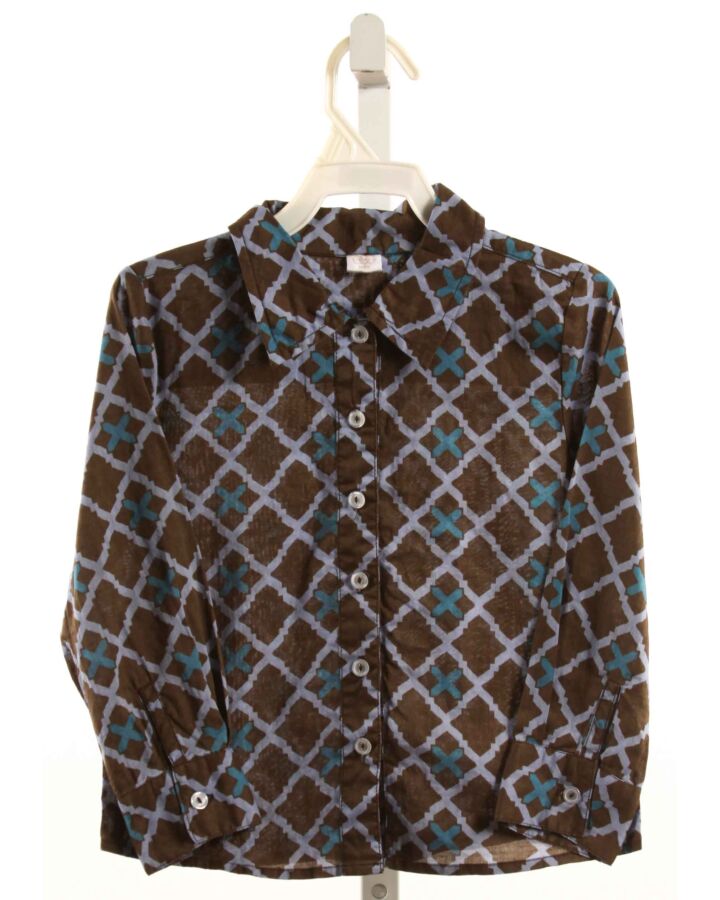 EGG  BROWN    DRESS SHIRT
