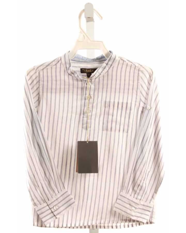 VELVETEEN  BLUE  STRIPED  DRESS SHIRT