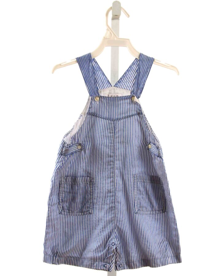 LEON  BLUE SILK STRIPED  JON JON