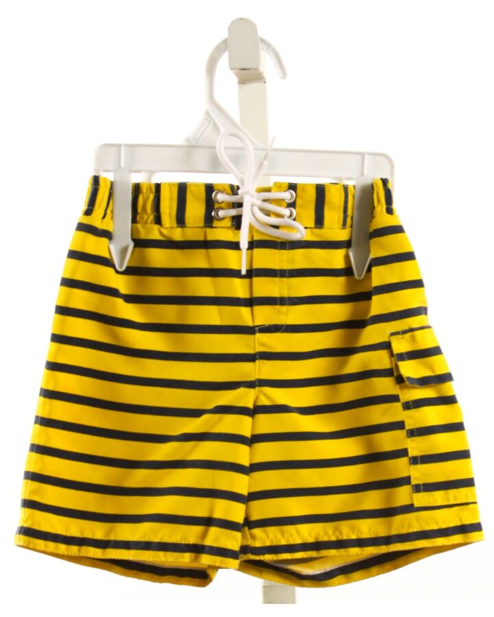 BABY CZ  YELLOW  STRIPED  SWIM TRUNKS