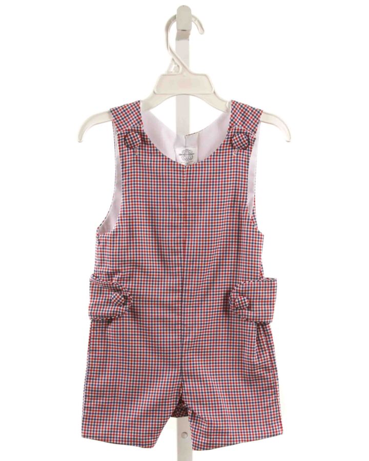 BROWN BOWEN & CO.  MULTI-COLOR  PLAID  JON JON