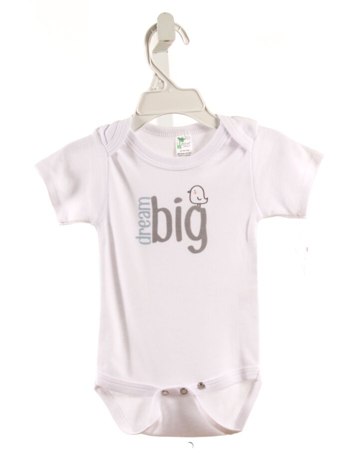 SWINGING ON A STAR  WHITE   PRINTED DESIGN KNIT BUBBLE