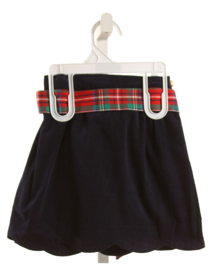 BROWN BOWEN  BLUE CORDUROY   SKIRT