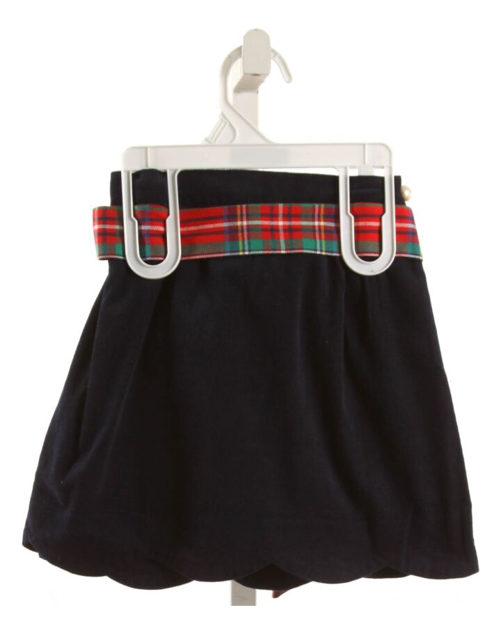 BROWN BOWEN  BLUE CORDUROY   SKIRT