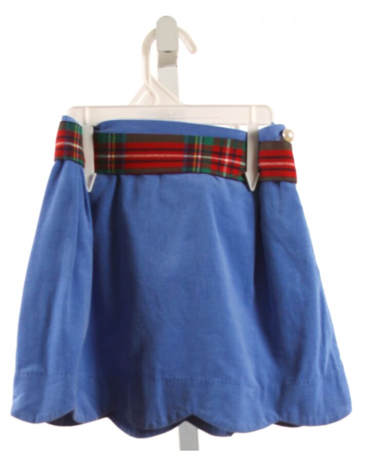 BROWN BOWEN  BLUE CORDUROY   SKIRT