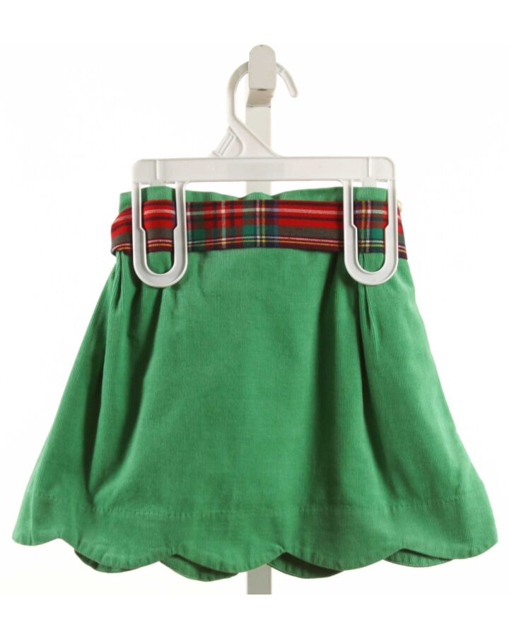 BROWN BOWEN  GREEN CORDUROY  SKIRT