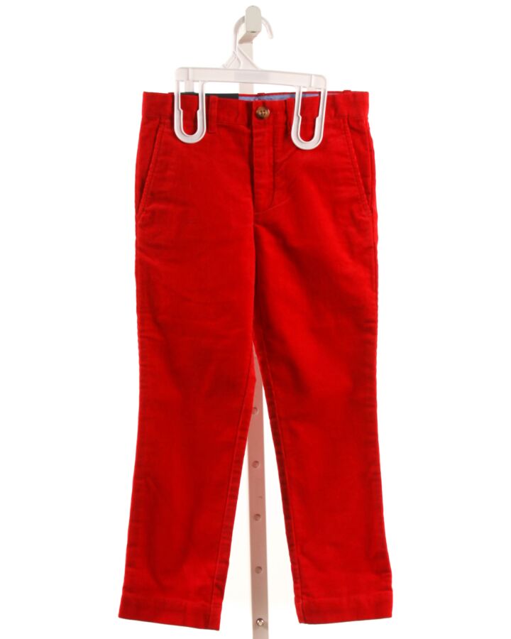 BROWN BOWEN  RED CORDUROY   PANTS