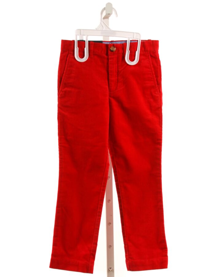 BROWN BOWEN  RED CORDUROY   PANTS