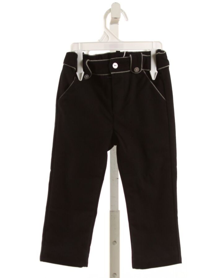 PATACHOU  BLACK KNIT   PANTS