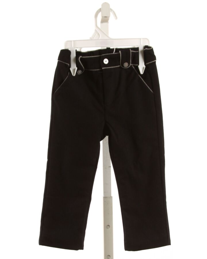 PATACHOU  BLACK KNIT   PANTS