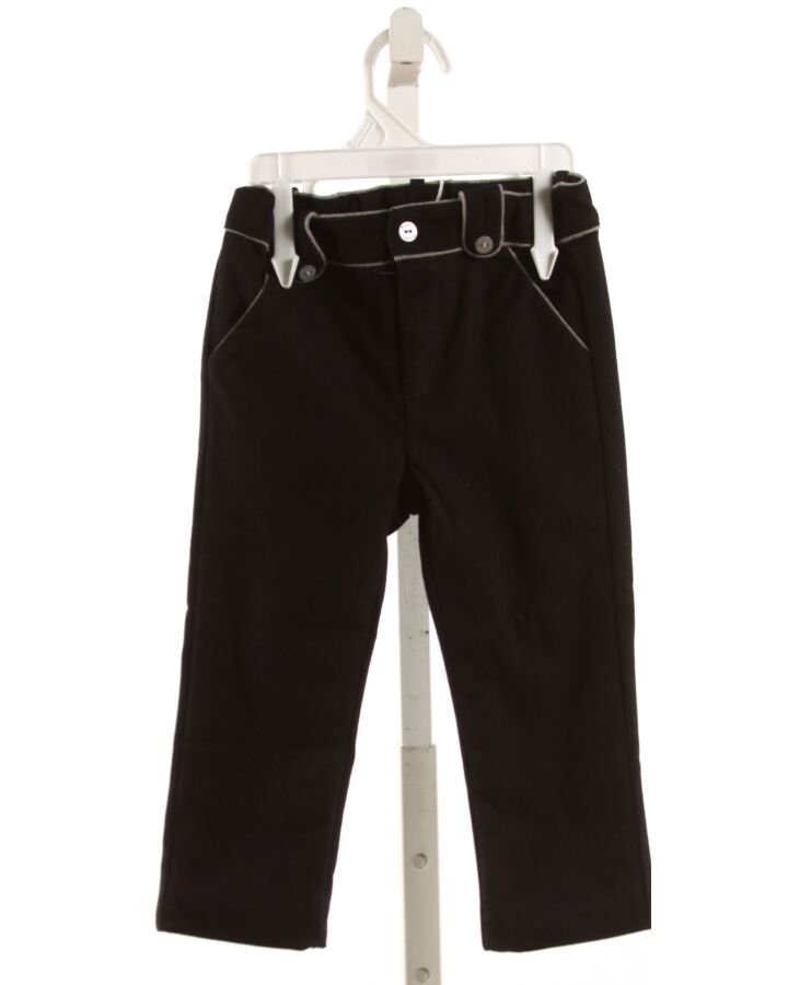 PATACHOU  BLACK KNIT   PANTS