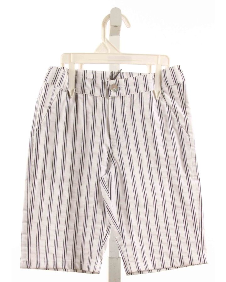 J.O. MILANO  NAVY  STRIPED  SHORTS