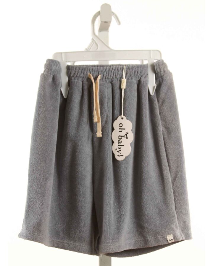 OH BABY!  GRAY TERRY CLOTH   SHORTS