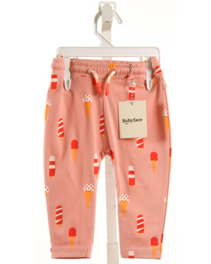 BABYFACE  PINK  PRINT  PANTS