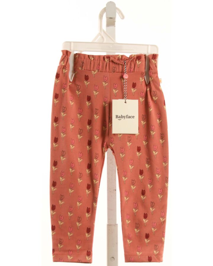 BABYFACE  PINK  FLORAL  LEGGINGS