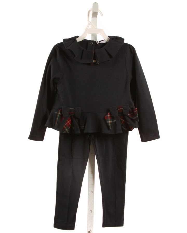 PATACHOU  BLACK    2-PIECE OUTFIT WITH BOW