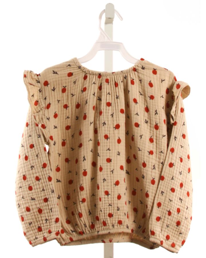 BEAN'S BARCELONA  BROWN  PRINT  SHIRT-LS