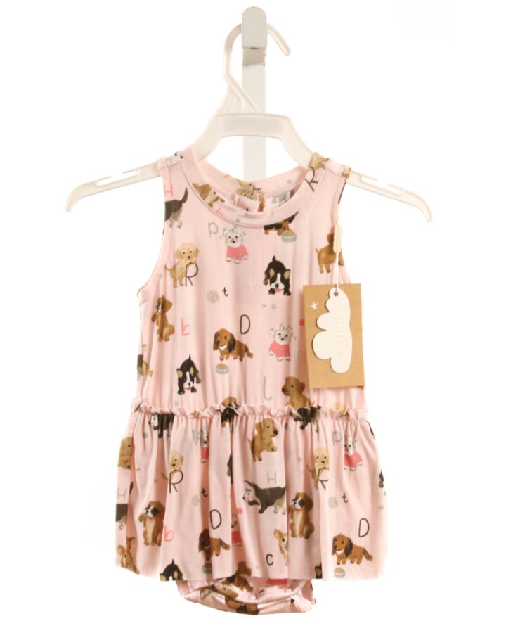 ANGEL DEAR  PINK  PRINT  KNIT BUBBLE