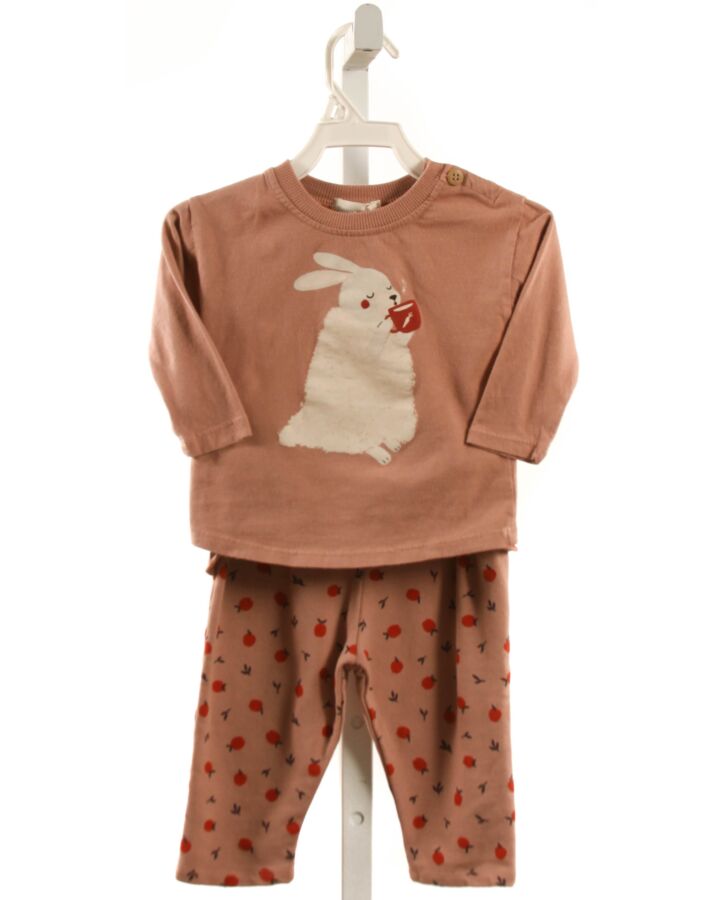 BEAN'S BARCELONA  PINK   PRINTED DESIGN 2-PIECE OUTFIT