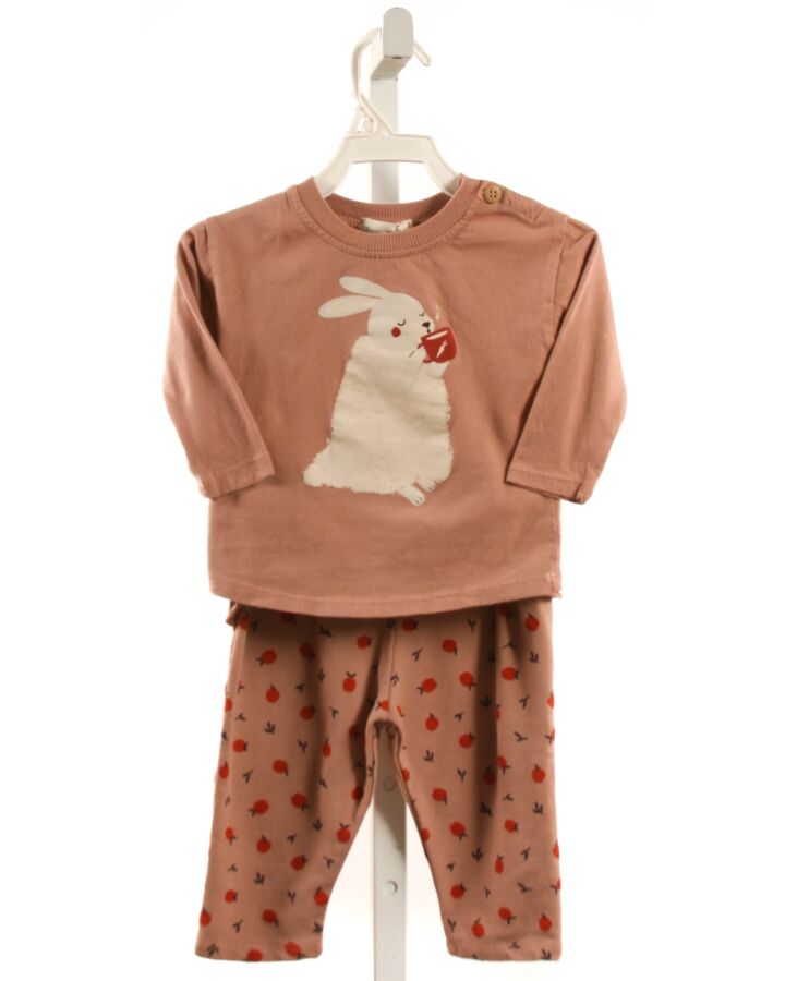 BEAN'S BARCELONA  PINK   PRINTED DESIGN 2-PIECE OUTFIT