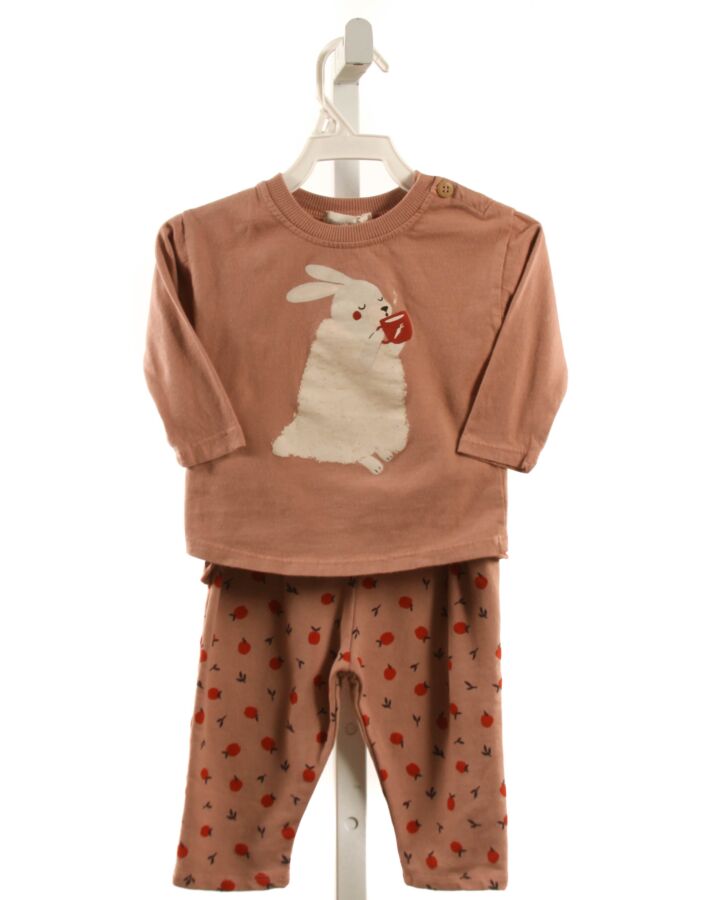 BEAN'S BARCELONA  PINK   PRINTED DESIGN 2-PIECE OUTFIT