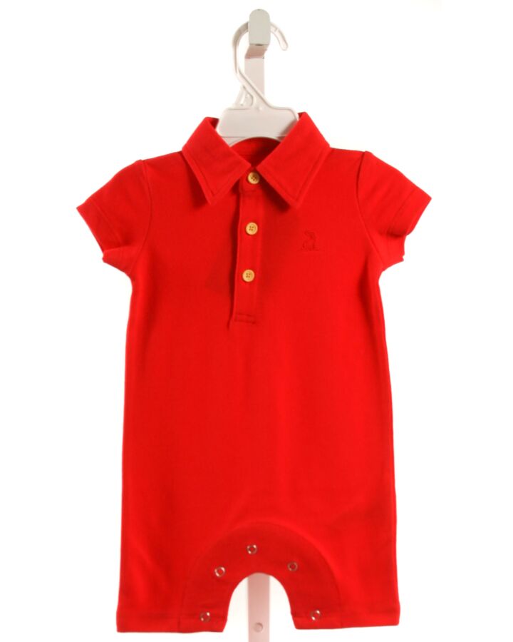 ME + HENRY  RED PIQUE   SHORTALL