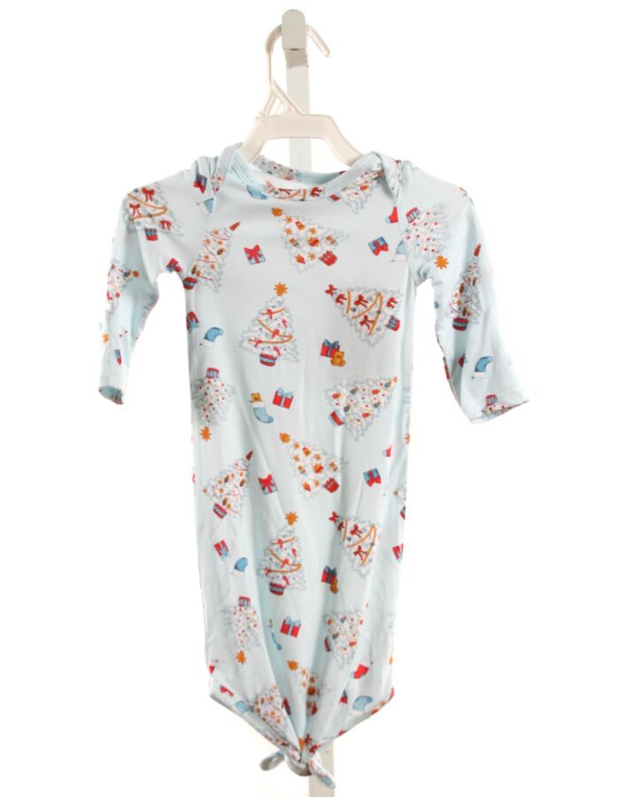 ANGEL DEAR  BLUE KNIT  PRINTED DESIGN LAYETTE