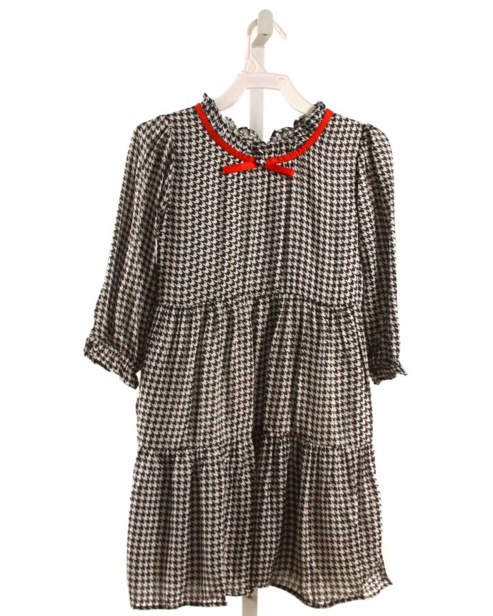 TUK TUK  BLACK  HOUNDSTOOTH  DRESS