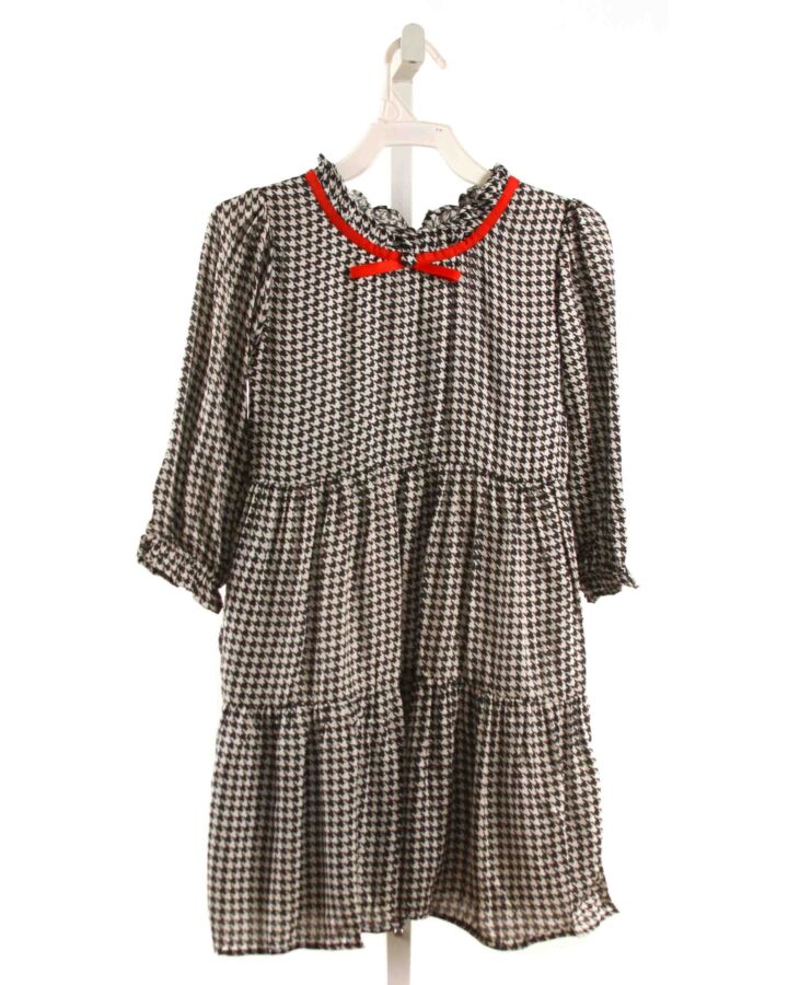 TUK TUK  BLACK  HOUNDSTOOTH  DRESS