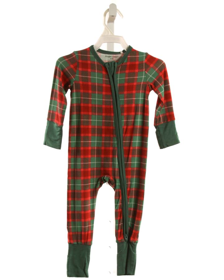 ANGEL DEAR  RED  PLAID  LAYETTE