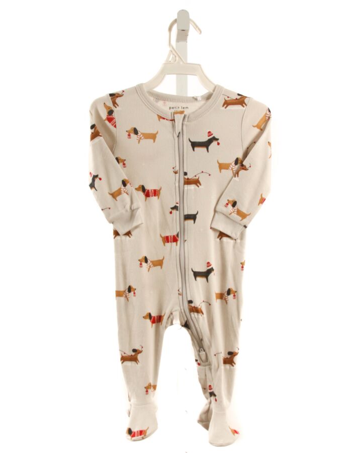 PETIT LEM  GRAY   PRINTED DESIGN LAYETTE