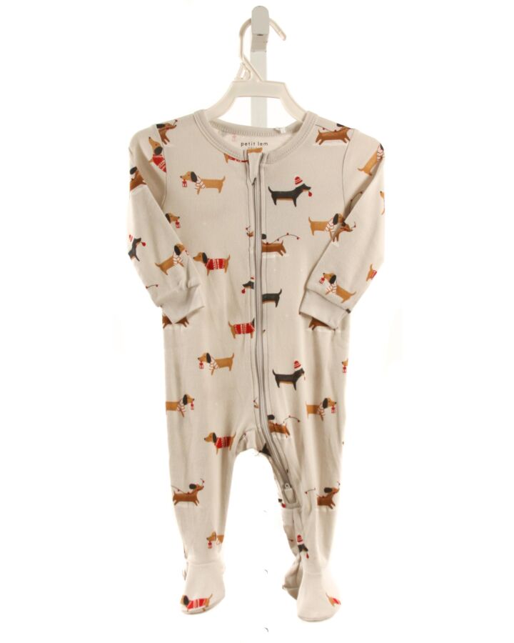 PETIT LEM  GRAY   PRINTED DESIGN LAYETTE