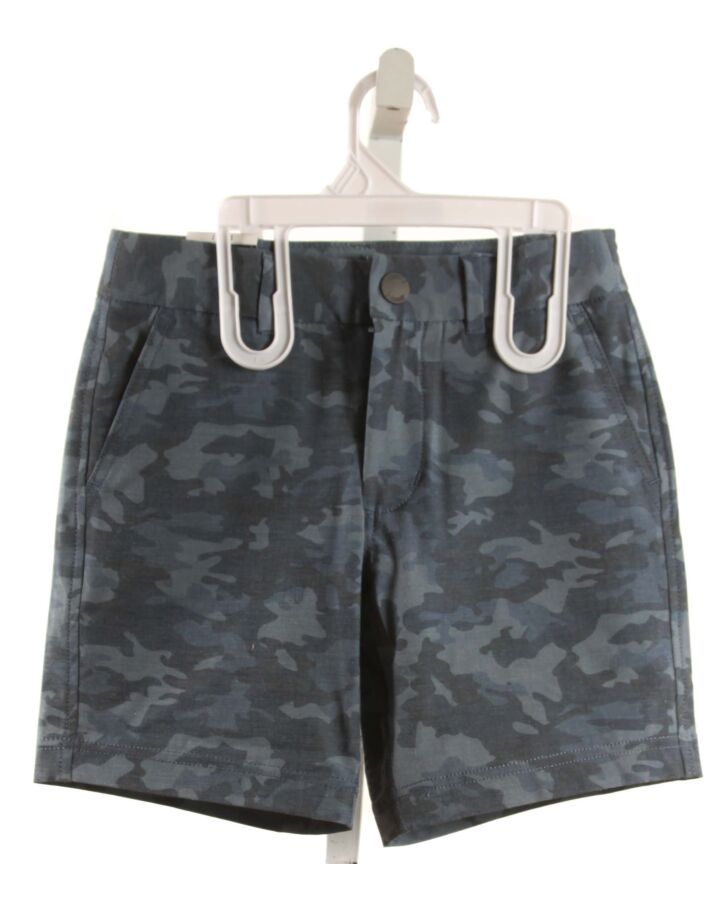 JOHNNIE-O  BLUE   PRINTED DESIGN SHORTS