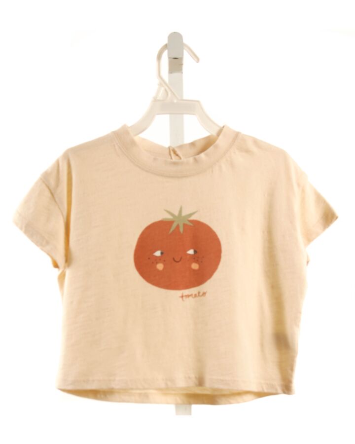 RYLEE & CRU  IVORY   PRINTED DESIGN T-SHIRT