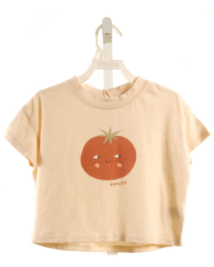 RYLEE & CRU  IVORY   PRINTED DESIGN T-SHIRT