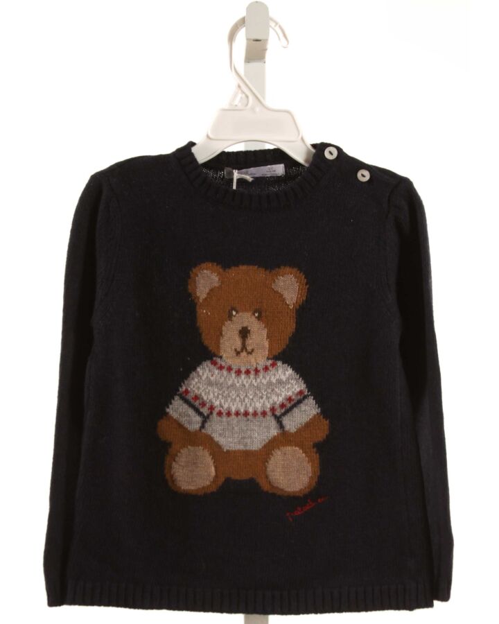 PATACHOU  NAVY    SWEATER