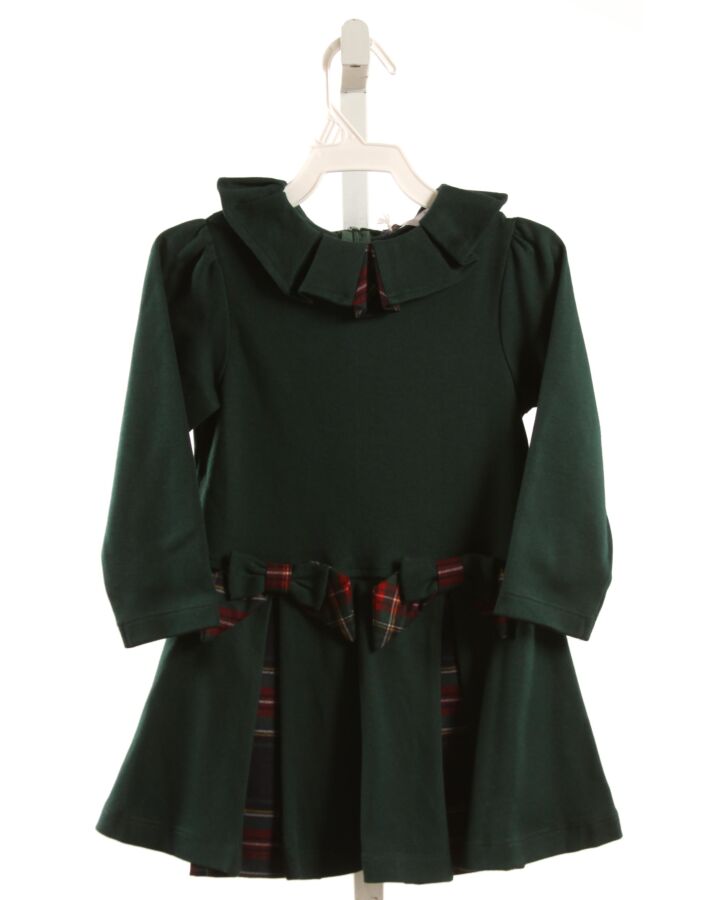 PATACHOU  GREEN KNIT   DRESS WITH BOW