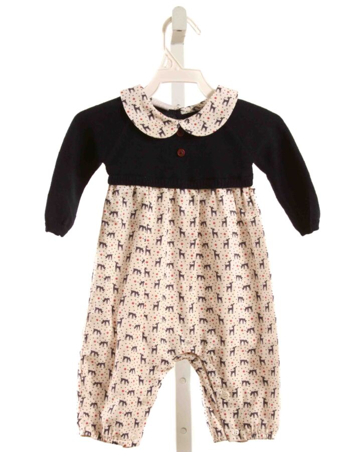 PAZ RODRIGUEZ  NAVY  PRINT  ROMPER